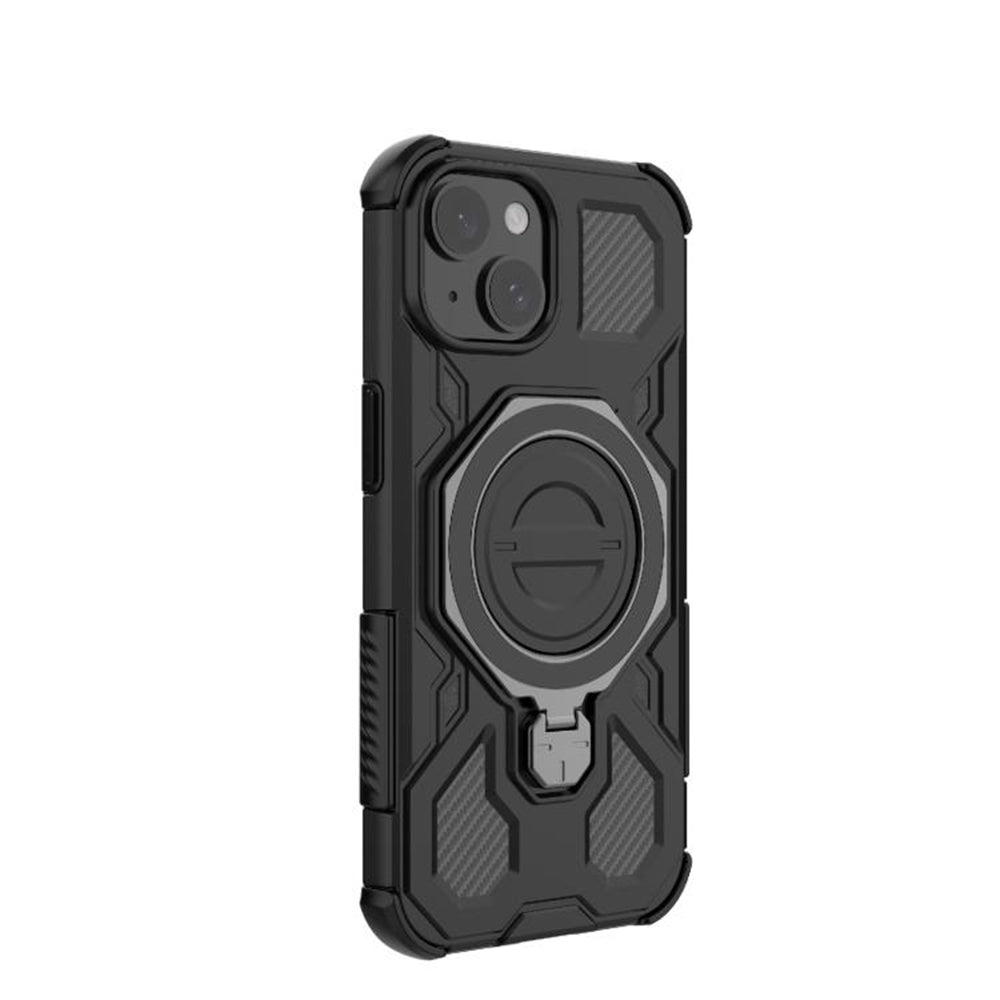 Hülle für Samsung Galaxy S26 Plus S947, Techsuit, Carbon Shield Pro, Weiß