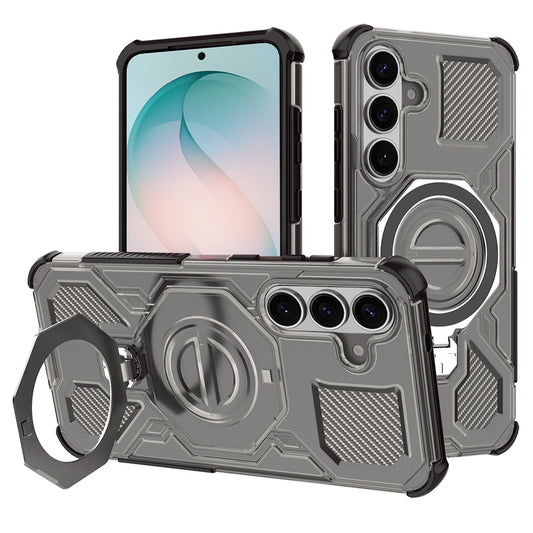 Étui pour Samsung Galaxy S26 Plus, Techsuit, Carbon Shield Pro, Fumé