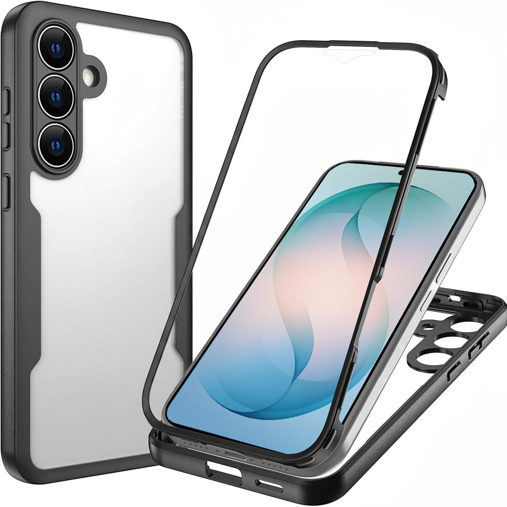 Étui pour Samsung Galaxy S26 Plus, Techsuit, ColorVerse 360, Noir