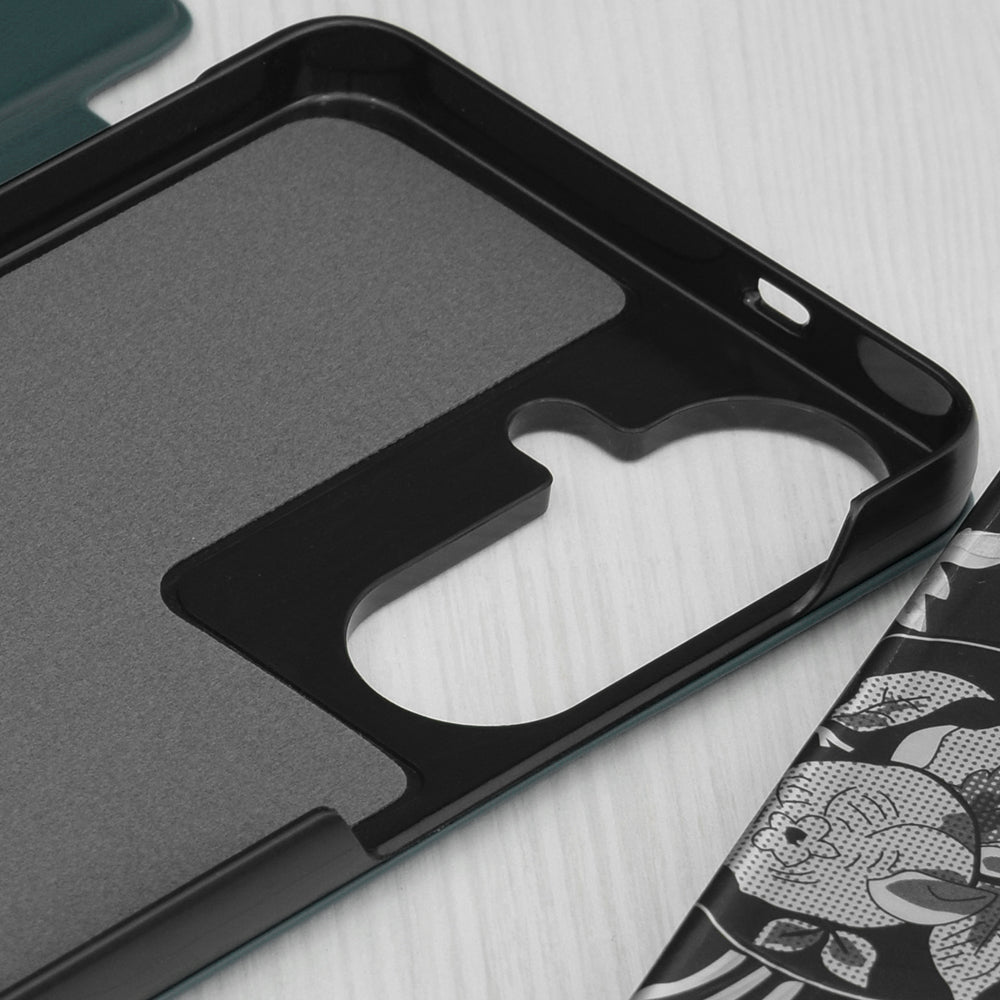 Hülle für Samsung Galaxy S26 Plus S947, Techsuit, eFold, Dunkelgrün