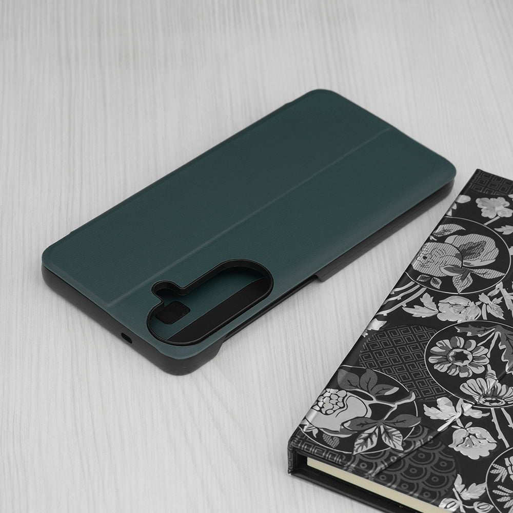 Hülle für Samsung Galaxy S26 Plus S947, Techsuit, eFold, Dunkelgrün