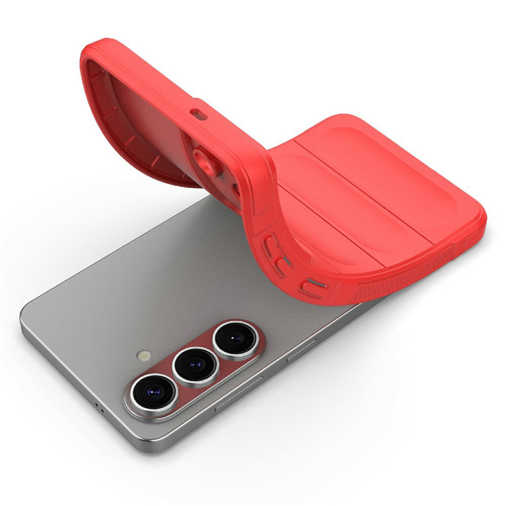 Étui pour Samsung Galaxy S26 Plus, Techsuit, Magic Shield, Rouge