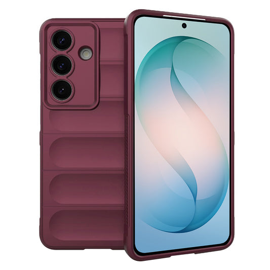 Étui pour Samsung Galaxy S26 Plus, Techsuit, Magic Shield, Bourgogne