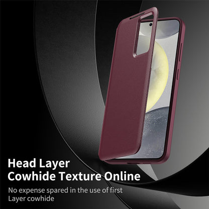 Étui pour Samsung Galaxy S26 Plus, Techsuit, SmartView, Rouge