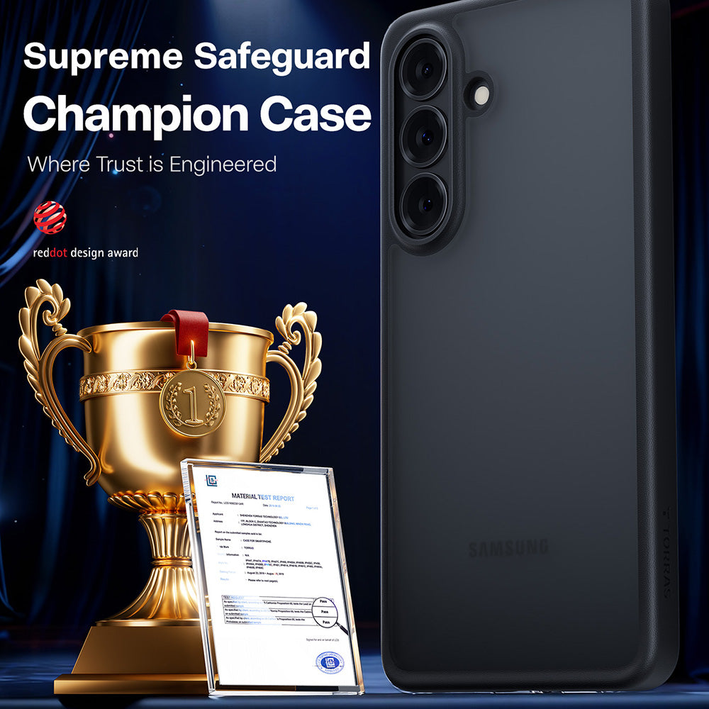 Étui pour Samsung Galaxy S26 Plus, Torras, Guardian, Noir