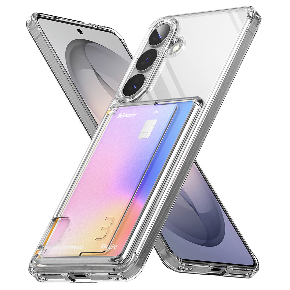 Étui pour Samsung Galaxy S26 S942, Ringke, Fusion Card, Transparent