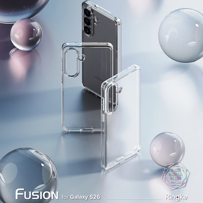Case for Samsung Galaxy S26, Ringke, Fusion, Matte Transparent