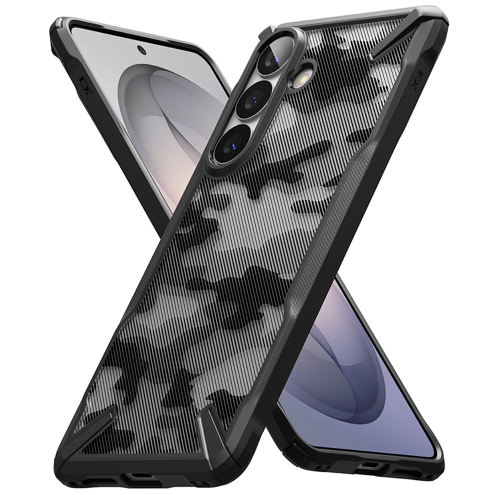 Étui pour Samsung Galaxy S26, Ringke, Fusion X, Camouflage