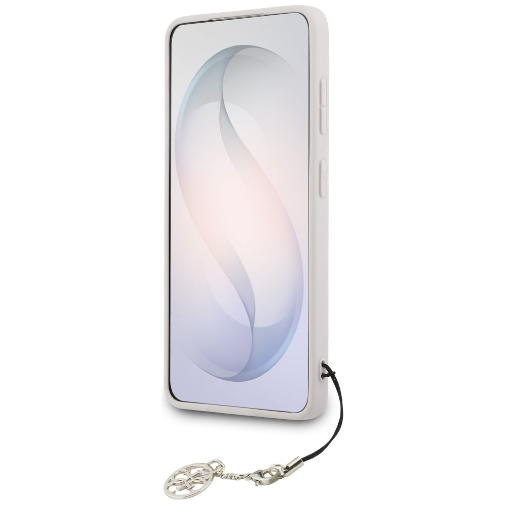 Hülle für Samsung Galaxy S26 S942, Guess, 4G Classic Logo Charm, Rosa