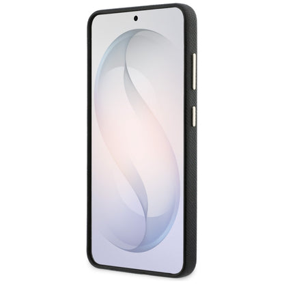 Étui pour Samsung Galaxy S26 S942, Guess, 4G Grained Big and Classic Logo, Noir