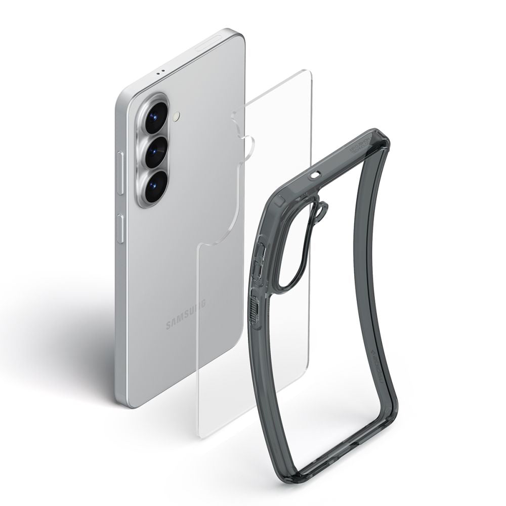Hülle für Samsung Galaxy S26 S942, Spigen, Ultra Hybrid, Rauchgrau ACS10733