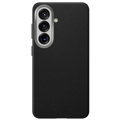 Case for Samsung Galaxy S26 S942, UNIQ, Lyden Leatherette, Black