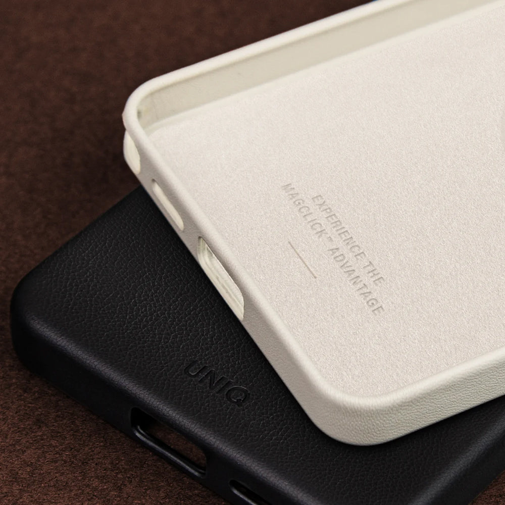 Case for Samsung Galaxy S26 S942, UNIQ, Lyden Leatherette, Black