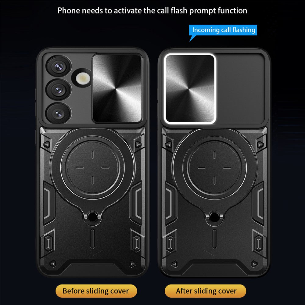 Étui pour Samsung Galaxy S26, Techsuit, CamGuard Pro, Noir