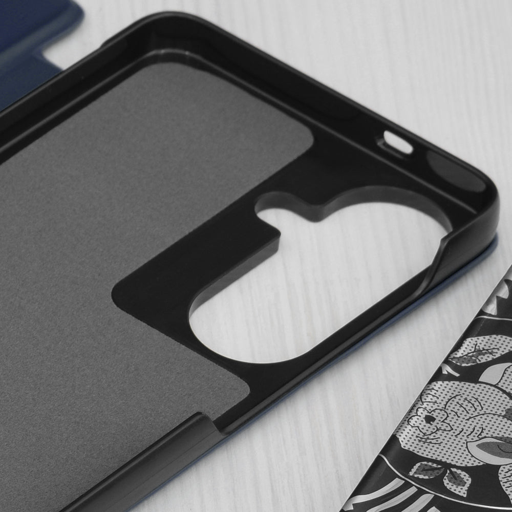 Case for Samsung Galaxy S26, Techsuit, eFold, Dark Blue