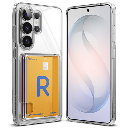 Étui pour Samsung Galaxy S26 Ultra S948, Ringke, Fusion Card, Transparent