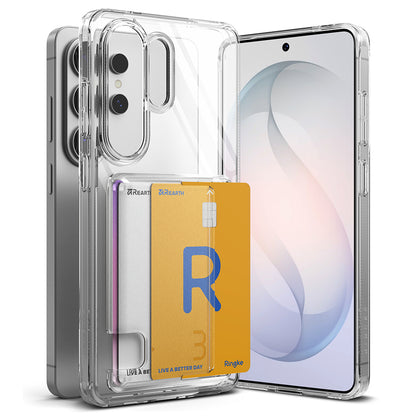 Étui pour Samsung Galaxy S26 Ultra S948, Ringke, Fusion Card, Transparent