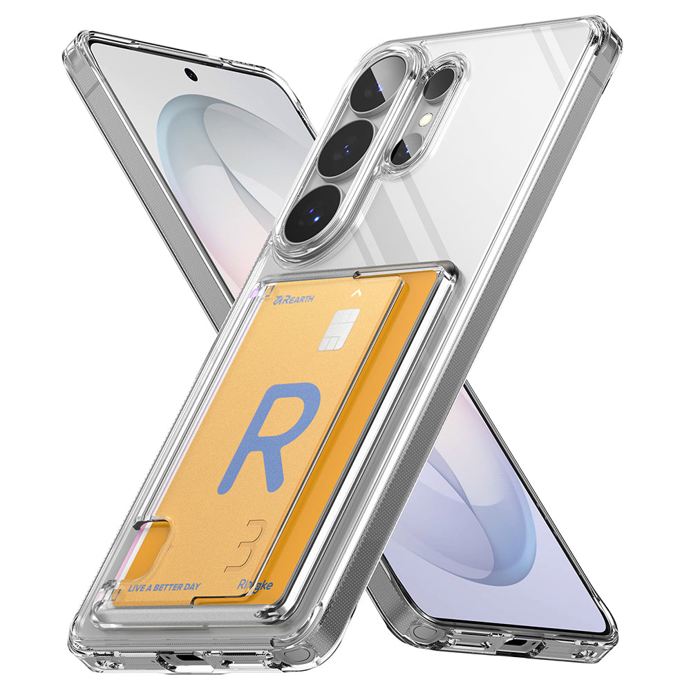 Étui pour Samsung Galaxy S26 Ultra S948, Ringke, Fusion Card, Transparent