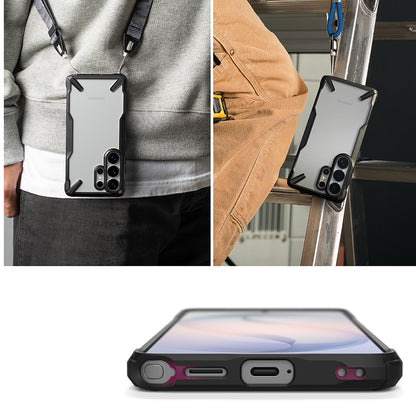 Étui pour Samsung Galaxy S26 Ultra S948, Ringke, Fusion X, Noir