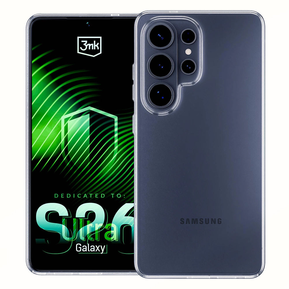 Étui pour Samsung Galaxy S26 Ultra S948, 3MK, Clair, Transparent