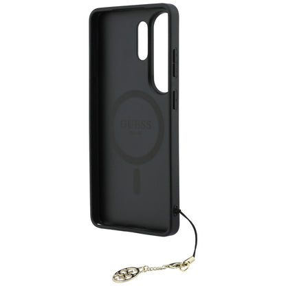 Étui pour Samsung Galaxy S26 Ultra S948, Guess, 4G Classic Logo Charm, Noir