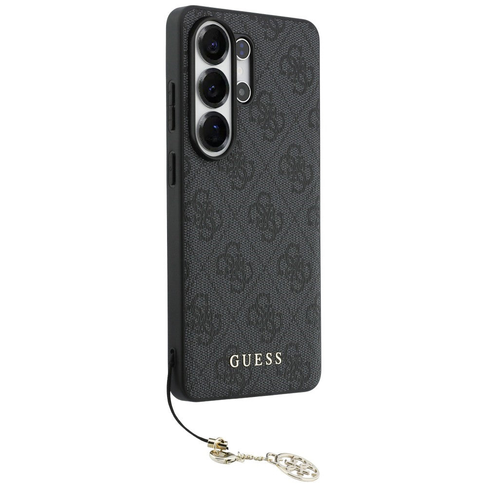 Étui pour Samsung Galaxy S26 Ultra S948, Guess, 4G Classic Logo Charm, Noir