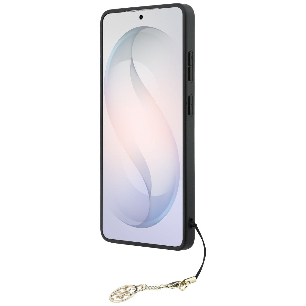 Étui pour Samsung Galaxy S26 Ultra S948, Guess, 4G Classic Logo Charm, Noir