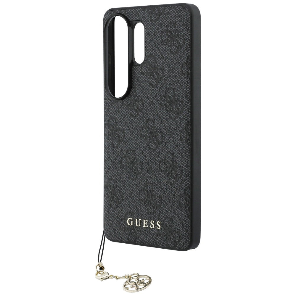 Étui pour Samsung Galaxy S26 Ultra S948, Guess, 4G Classic Logo Charm, Noir