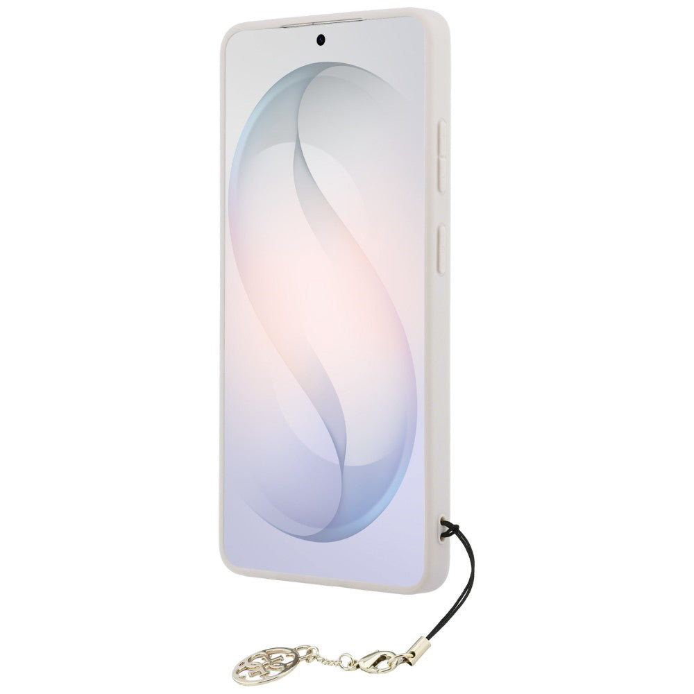 Hülle für Samsung Galaxy S26 Ultra S948, Guess, 4G Classic Logo Charm, Rosa