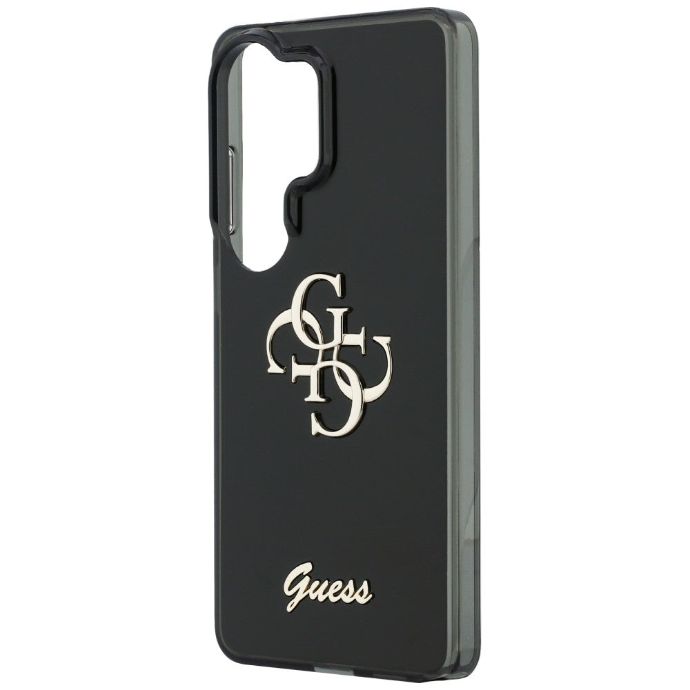 Étui pour Samsung Galaxy S26 Ultra S948, Guess, IML Big Metal 4G Script, Noir
