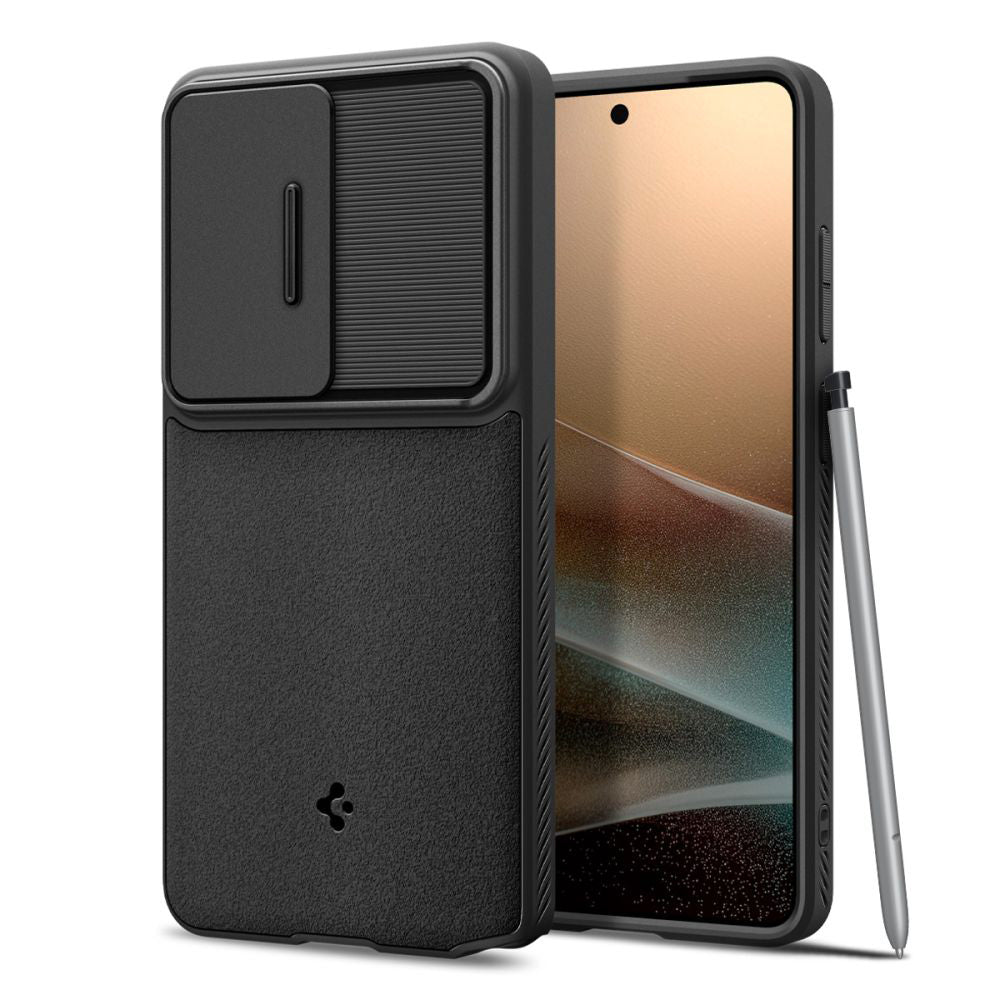 Hülle für Samsung Galaxy S26 Ultra S948, Spigen, Optik Armor, Schwarz ACS10687