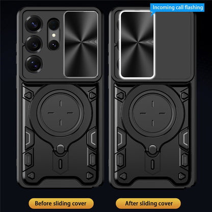 Hülle für Samsung Galaxy S26 Ultra, Techsuit, CamGuard Pro, Blau