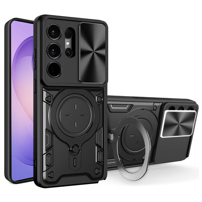 Hülle für Samsung Galaxy S26 Ultra, Techsuit, CamGuard Pro, Schwarz