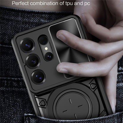 Hülle für Samsung Galaxy S26 Ultra, Techsuit, CamGuard Pro, Schwarz