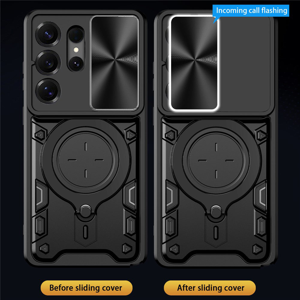 Hülle für Samsung Galaxy S26 Ultra, Techsuit, CamGuard Pro, Roségold