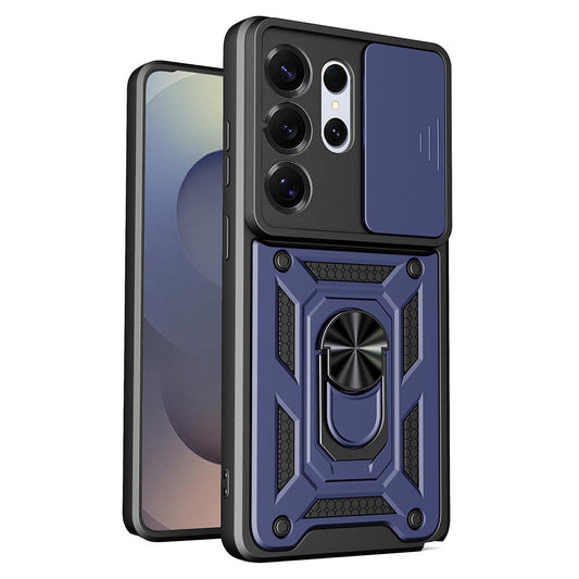 Case for Samsung Galaxy S26 Ultra, Techsuit, CamShield, Blue