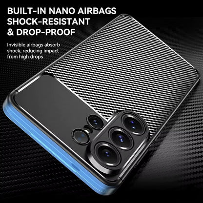 Étui pour Samsung Galaxy S26 Ultra S948, Techsuit, CarbonFiber, Noir