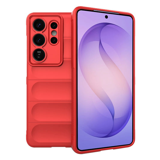 Étui pour Samsung Galaxy S26 Ultra, Techsuit, Magic Shield, Rouge