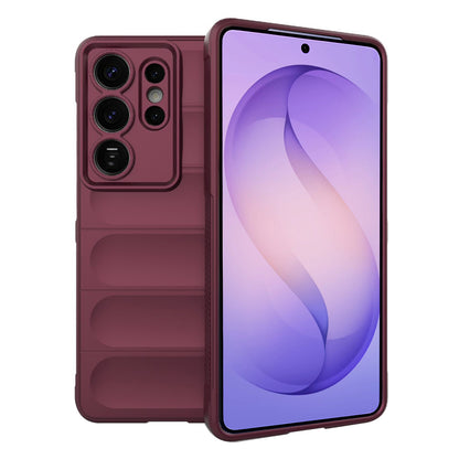 Hülle für Samsung Galaxy S26 Ultra, Techsuit, Magic Shield, Kirschrot