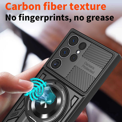 Case for Samsung Galaxy S26 Ultra, Techsuit, RuggedCam, Black