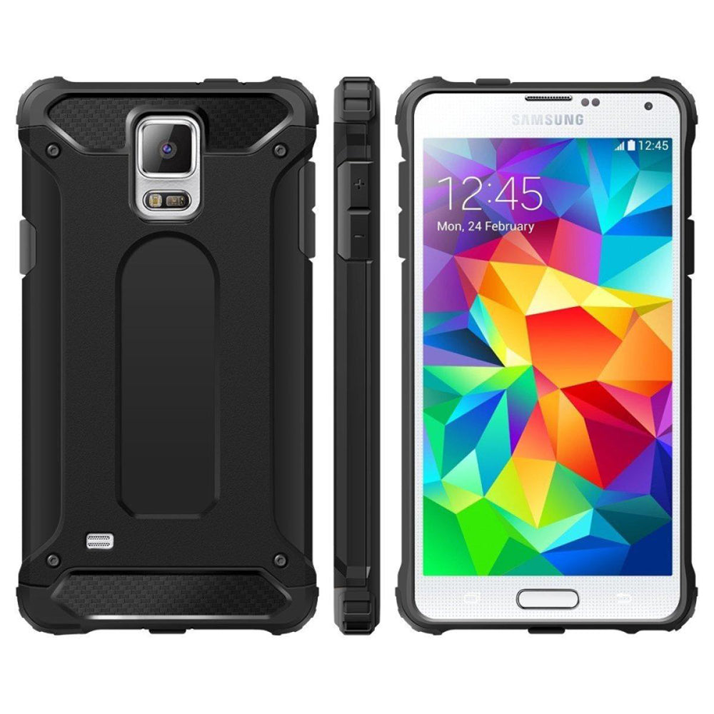 Coque pour Samsung Galaxy S5 G900, Techsuit, Hybrid Armor, Noire