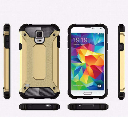 Coque pour Samsung Galaxy S5 G900, Techsuit, Hybrid Armor, Noire