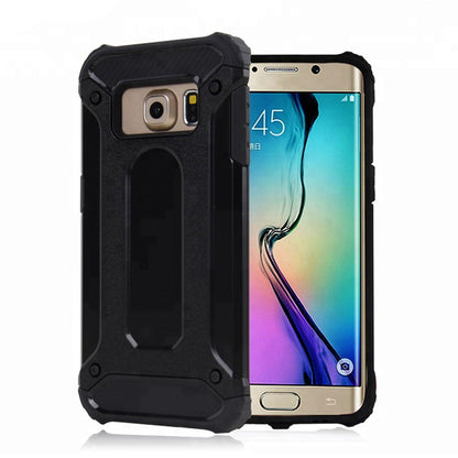 Coque pour Samsung Galaxy S6 G920, Techsuit, Hybrid Armor, Noire
