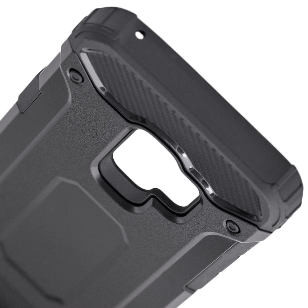 Coque pour Samsung Galaxy S9 G960, Techsuit, Hybrid Armor, Noire