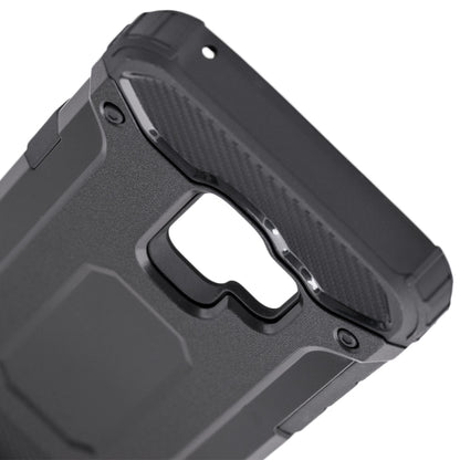 Coque pour Samsung Galaxy S9 G960, Techsuit, Hybrid Armor, Noire