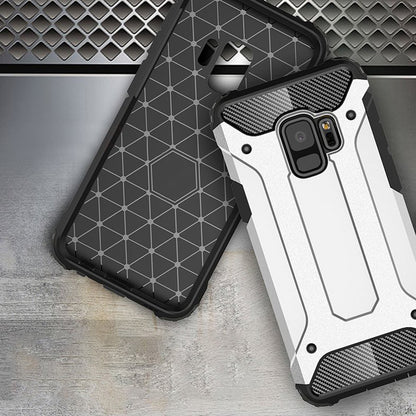 Coque pour Samsung Galaxy S9 G960, Techsuit, Hybrid Armor, Noire