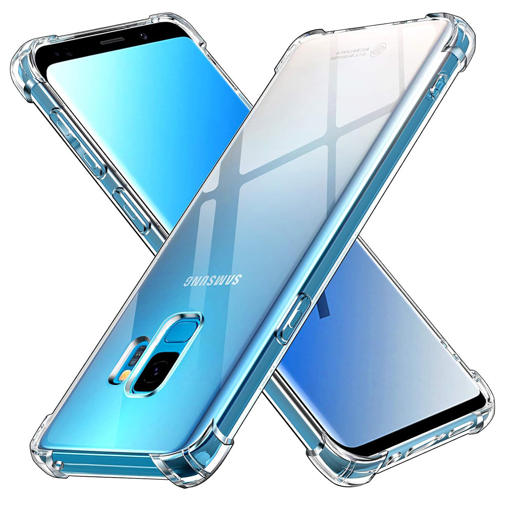Coque pour Samsung Galaxy S9 G960, Techsuit, Anti-choc Claire, Transparente