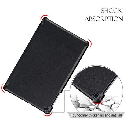 Case for Samsung Galaxy Tab A 10.1 (2019), Techsuit, FoldPro, Black