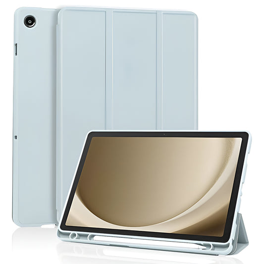 Housse pour Samsung Galaxy Tab A11+ / Tab A9+, Techsuit, Flex Trifold, Bleue