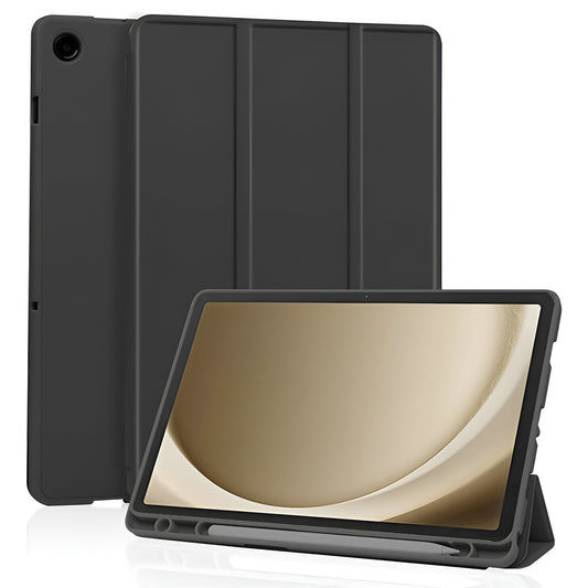 Housse pour Samsung Galaxy Tab A11+ / Tab A9+, Techsuit, Flex Trifold, Noire